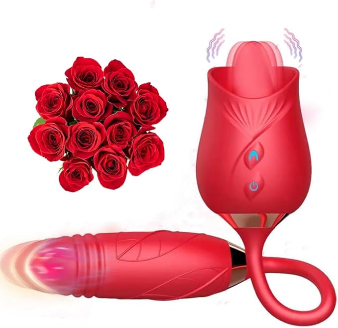 New Roses Shape Sucker for Women Toy Quiet
